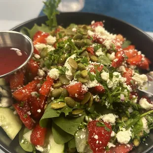 Strawberry &amp; Spinach salad