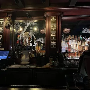Bar area