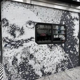 Awesome owl mosaic