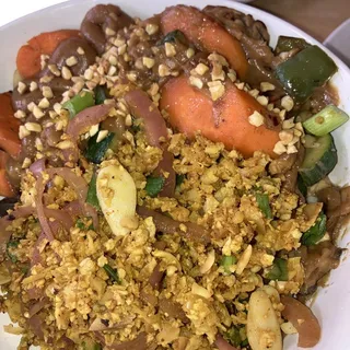 Peanut Veggie Bowl
