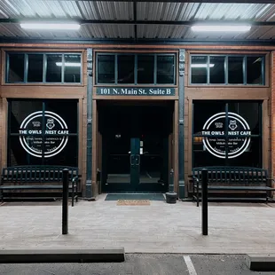 The front of The Owls Neat Cafe