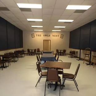 Dining Room at The Owls Nest Cafe