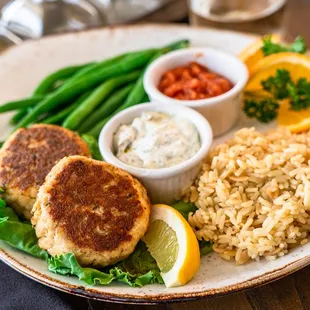a plate of food