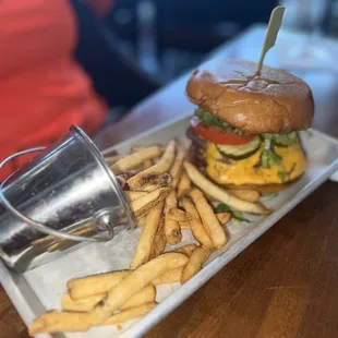 Classic Cheeseburger + Fries