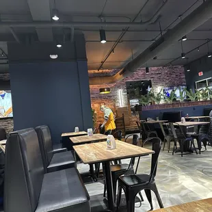 Interior of restaurant on the non bar side