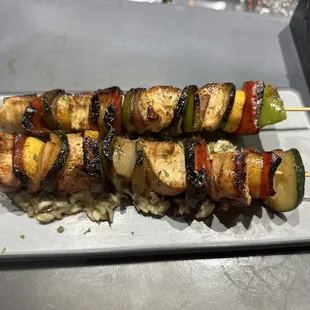 Chicken Kabobs- great