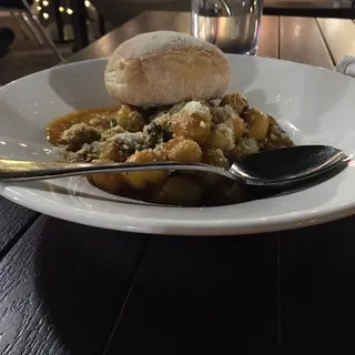 Seared Potato Gnocchi.