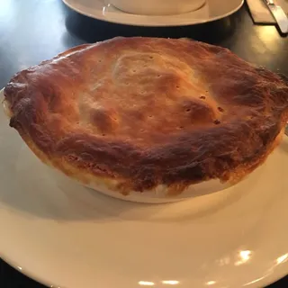 Chicken Pot Pie with Vegetables.