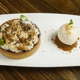 Chocolate Banoffee Tart.