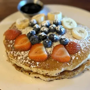 Buttermilk pancakes with fruit (BRUNCH MENU)