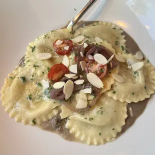 Porcini Mushroom Ravioli