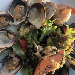 Warm Seafood Salad