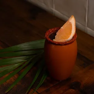 a grapefruit cocktail
