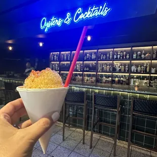 Mango Snow Cone (Tequila, Lime, Tajin)