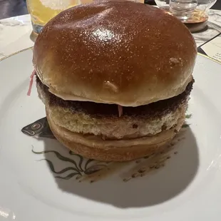 Crab cake sandwich