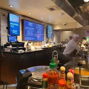 View from seat, this guy is the best