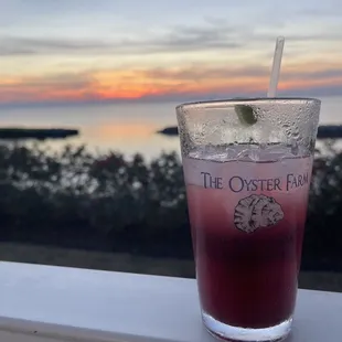 Blueberry mocktail