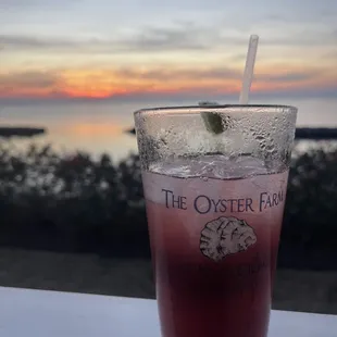 Blueberry mocktail