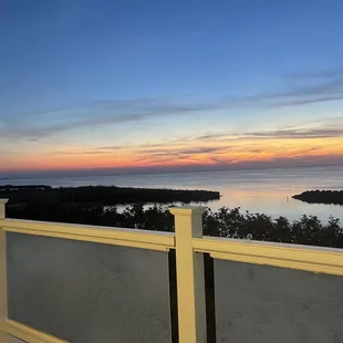 View from the patio/outdoor seating