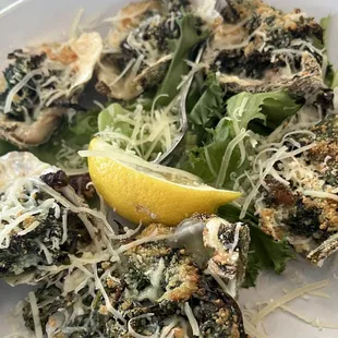 Oysters Rockefeller