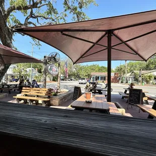 Outdoor seating
