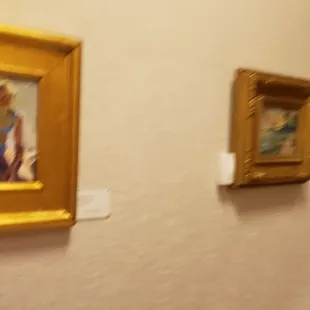 Artwork in the bathroom