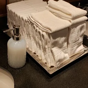 Real towels