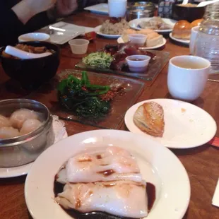 Shrimp Rice Noodle Rolls