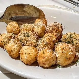 Deep fried gnocchi