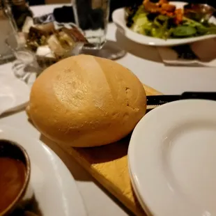 Bread with the dinner