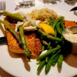 Another picture of the Salmon special for Valentine's day
