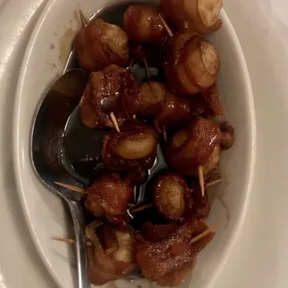 Water Chestnuts with Bacon
