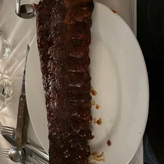 Barbecued Pork Back Ribs