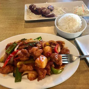 Tasty sweet and sour