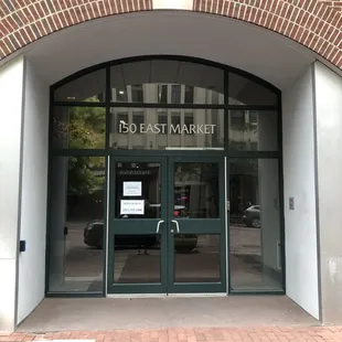 Front of the building