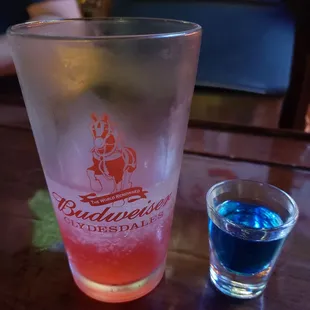 Bomb pop shot. So freaking amazing