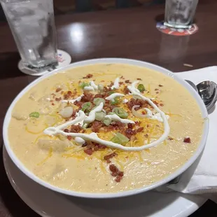 House Specialty Potato Soup  Really good and tasted house made