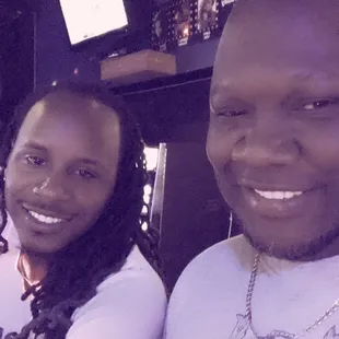 Me with one of the managers Daz!