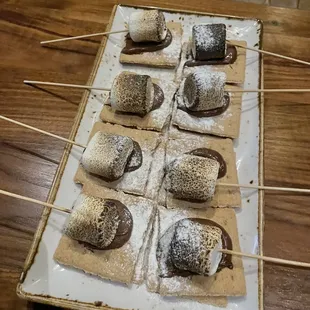 Smores made with Nutella!