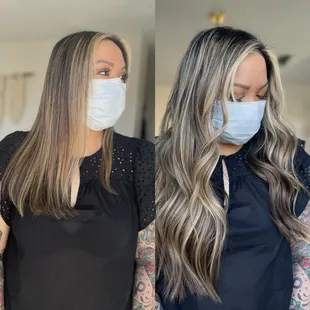 Weft Hair Extensions