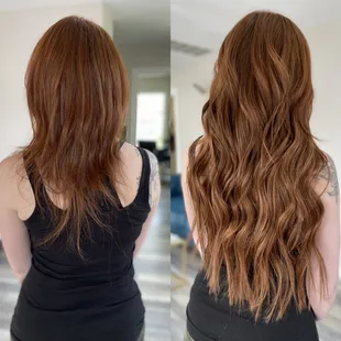 Weft Hair Extensions