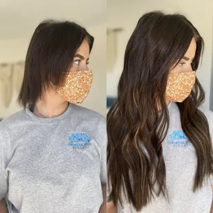 Hand Tied Hair Extensions