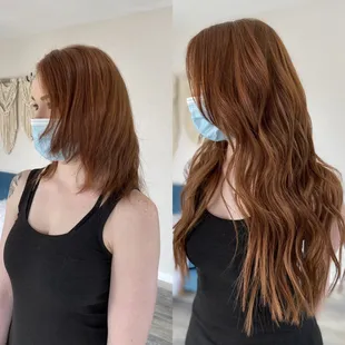 Weft Hair Extensions