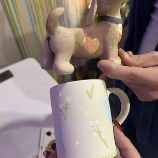 Pottery after painting