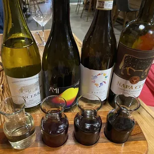Premier wine flight
