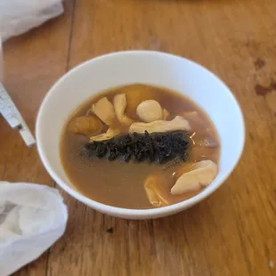 Abalone and sea urchin from Buddha Jump over the wall dish