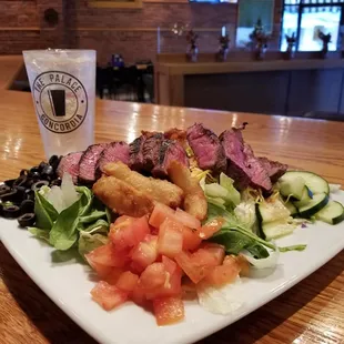 Steak Salad, one of The Palace's delicious Daily Specials.