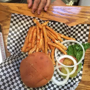 Another 1/2 order of regular fries