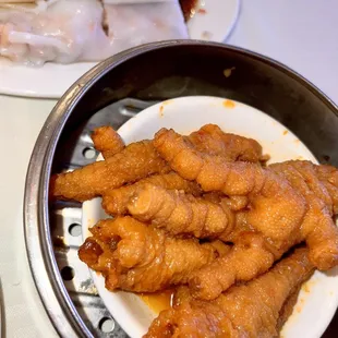 a plate of fried shrimp
