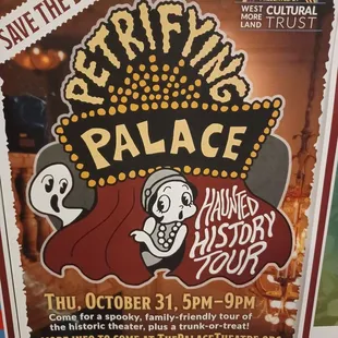 Haunted History Tour.